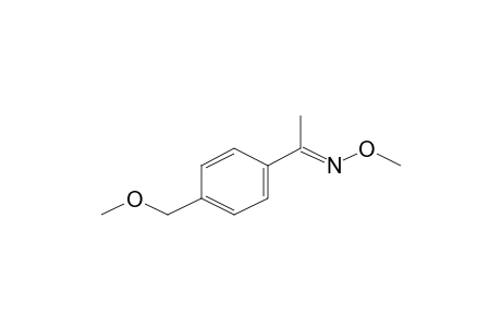 (1E)-1-[4-(Methoxymethyl)phenyl]ethanone o-methyloxime