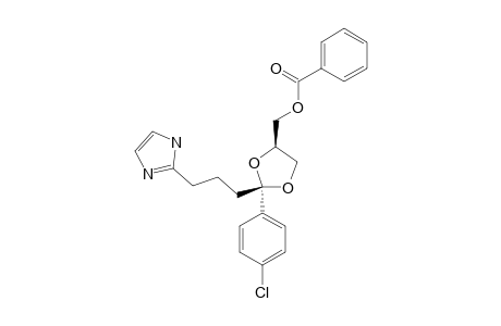 CIS-2-(4-CHLOROPHENYL)-2-[3-(2-IMIDAZOLYL)-PROPYL]-4-(BENZOYLOXYMETHYL)-1,3-DIOXOLANE
