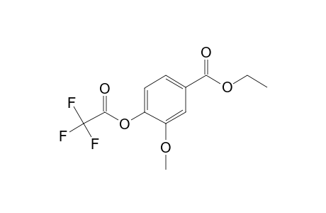 Ethyl vanillate, o-(trifluoroacetyl)-