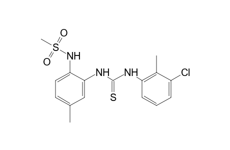 3-chloro-2,5'-dimethyl-2'-(methylsulfonamido)thiocarbanilide
