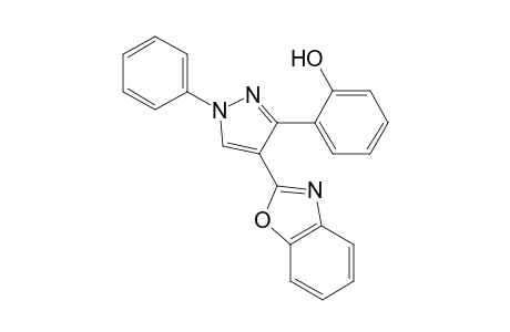 2-[4-(1,3-Benzoxazol-2-yl)-1-phenyl-1H-pyrazol-3-yl]phenol