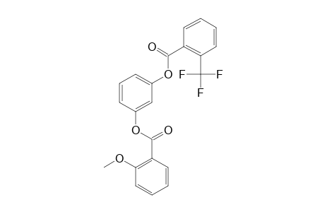 1,3-Benzenediol, o-(2-trifluoromethylbenzoyl)-o'-(2-methoxybenzoyl)-