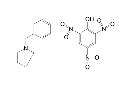 1-benzylpyrrolidine, picrate