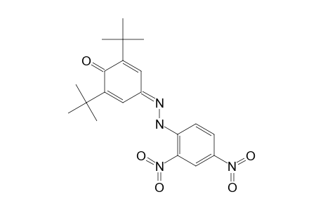 2,6-di-tert-butyl-p-benzoquinone, 4-(2,4-dinitrophenyl)hydrazone