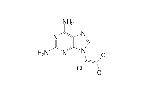 9-(1,2,2-trichloroethenyl)purine-2,6-diamine