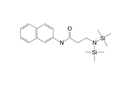 3-Amino-N-(naphthalen-2-yl)propanamide, 2tms