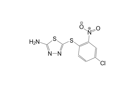 5-[(4-Chloro-2-nitrophenyl)sulfanyl]-1,3,4-thiadiazol-2-amine