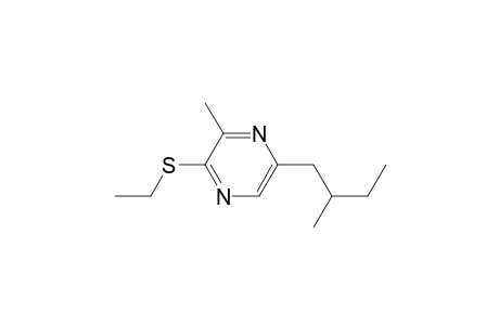 2-(ethylthio)-3-methyl-5-(2-methylbutyl)pyrazine