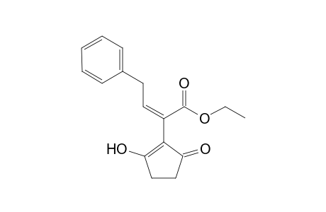 (Z)-Ethyl 2-(2-hydroxy-5-oxocyclopent-1-enyl)-4-phenylbut-2-enoate