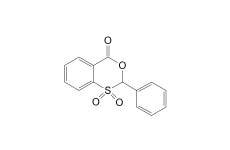 2-phenyl-3,1-benzoxathian-4-one, 1,1-dioxide