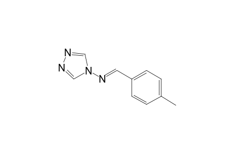 N-[(E)-(4-methylphenyl)methylidene]-4H-1,2,4-triazol-4-amine