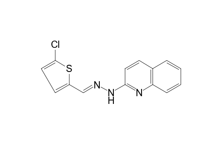 5-chloro-2-thiophenecarboxaldehyde, (2-quinolyl)hydrazone