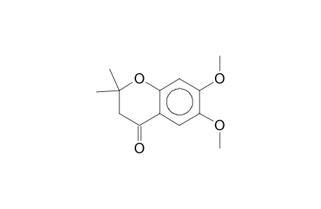 6,7-Dimethoxy-2,2-dimethyl-4-chromanone