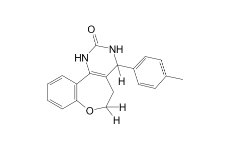 3,4,5,6-tetrahydro-4-p-tolyl[1]benzoxepino[5,4-d]pyrimidin-2(1H)-one