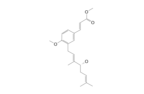 METHYL-3-[4-HYDROXYGERANYL]-PARA-COUMARATE-4-O-METHYLETHER