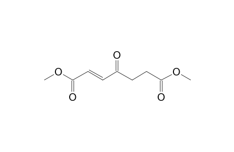 Methyl 4-oxo-2-heptenedioate