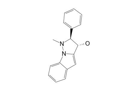 (2RS,3RS)-1-METHYL-2-PHENYL-2,3-DIHYDRO-1H-PYRAZOLO-[1,5-A]-INDOL-3-OL