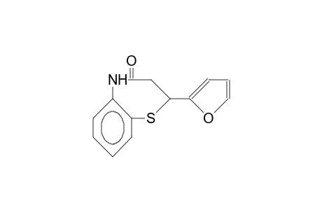 2-(2-Furyl)-2,3,4,5-tetrahydro-1,5-benzothiazepin-4-on