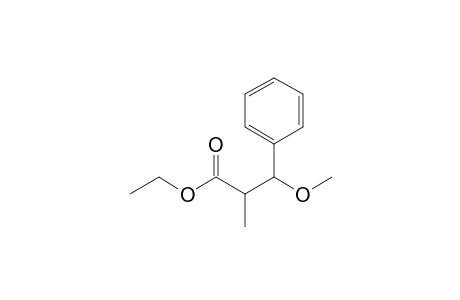 Erythro-ethyl 3-methoxy-2-methyl-3-phenylpropanoate