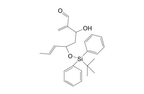 6-Octenal, 5-(t-butyldiphenylsilyloxy)-3-hydroxy-2-methylene-