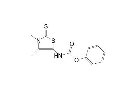 carbamic acid, (2,3-dihydro-3,4-dimethyl-2-thioxo-5-thiazolyl)-, phenyl ester