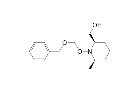 [(2R,6R)-1-(benzoxymethoxy)-6-methyl-2-piperidyl]methanol