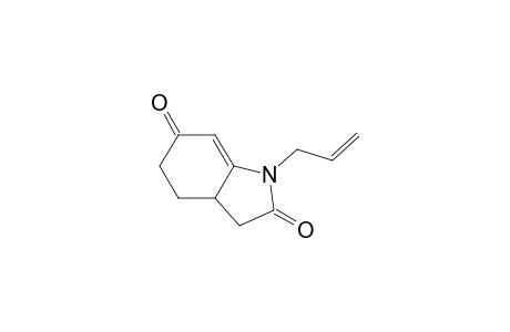 1-Allyl-3,3a,4,5-tetrahydro-1H-indole-2,6-dione