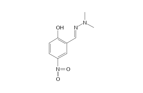 5-nitrosalicylaldehyde, dimethylhydrazone