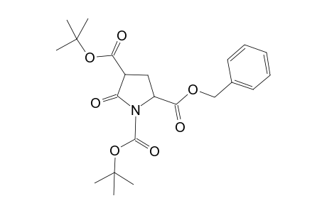 2-Benzyl 1,4-di-t-butyl-5-oxo-1,2,4-pyrrolidine tricarboxylate