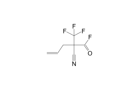 2-CYANO-2-TRIFLUOROMETHYL-4-PENTENOYL FLUORIDE