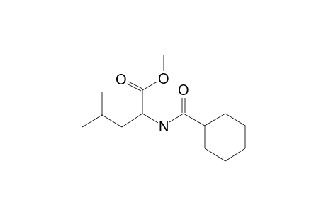 L-Leucine, N-cyclohexylcarbonyl-, methyl ester