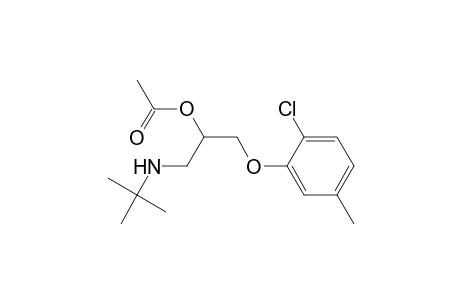 Bupranolol, acetate (ester)