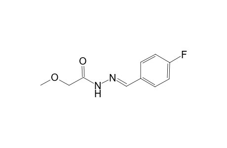 N'-[(E)-(4-Fluorophenyl)methylidene]-2-methoxyacetohydrazide