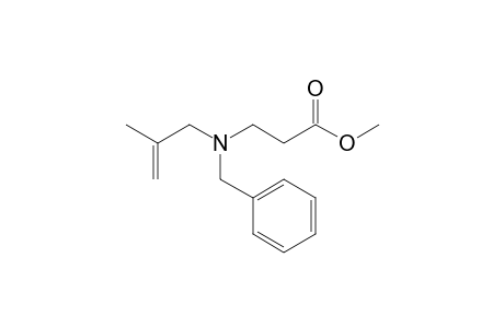 Methyl 3-[benzyl(2-methyl-2-propenyl)amino]propanoate