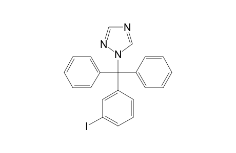 1-[DIPHENYL(m-IODOPHENYL)METHYL]-1H-1,2,4-TRIAZOLE