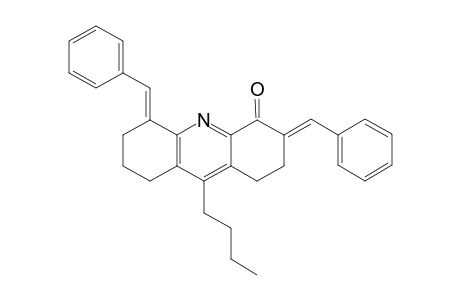 2,7-bis(Benzylidene)-9-butyl-2,3,5,6,7,8-hexahydro-4H-acridin-1-one