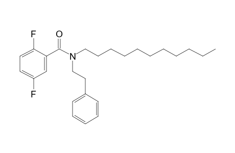 Benzamide, 2,5-difluoro-N-(2-phenylethyl)-N-undecyl-