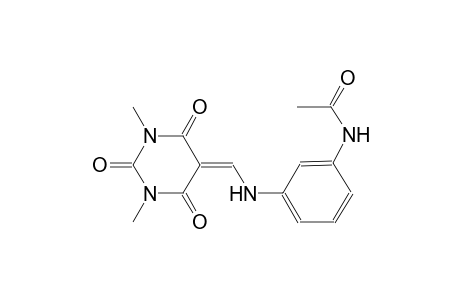 acetamide, N-[3-[[(tetrahydro-1,3-dimethyl-2,4,6-trioxo-5(2H)-pyrimidinylidene)methyl]amino]phenyl]-