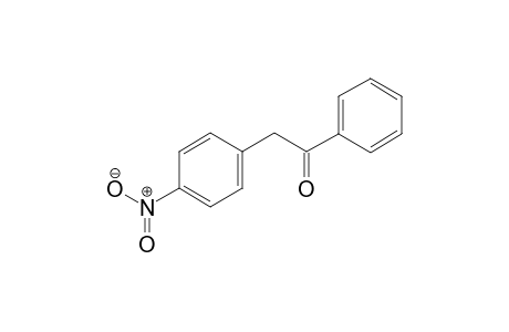 Ethanone, 2-(4-nitrophenyl)-1-phenyl-