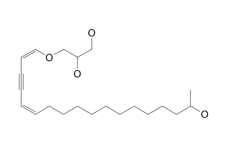 3-[(1Z,5Z)-17-hydroxyoctadeca-1,5-dien-3-ynoxy]propane-1,2-diol