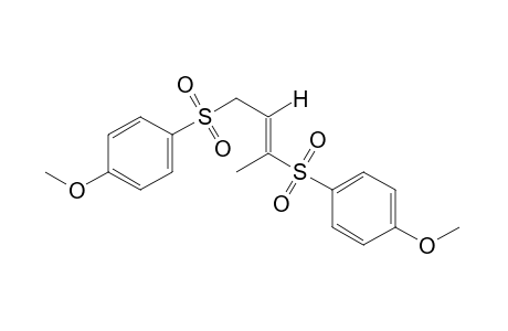 (E)-1,3-bis[(p-methoxyphenyl)sulfonyl]-2-butene