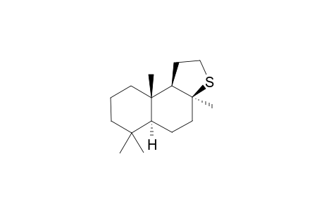 8.alpha.,12-Epithio-13,14,15,16-tetranorlabdane