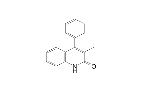 1H-Quinolin-2-one, 3-methyl-4-phenyl-