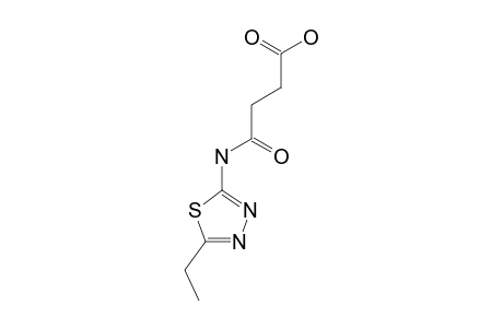 N-(5-ethyl-1,3,4-thiadiazol-2-yl)succinamic acid