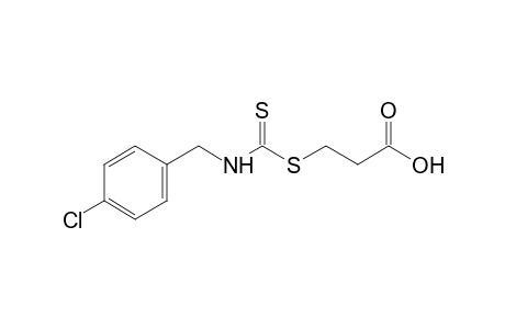 3-mercaptopropionic acid, (p-chlorobenzyl)dithiocarbamate