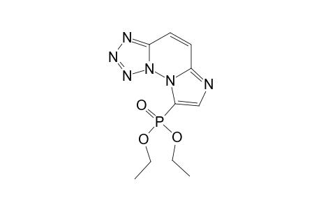 Diethyl imidazo[1,2-f]tetrazolo[1,5-b]pyridazin-8-ylphosphonate