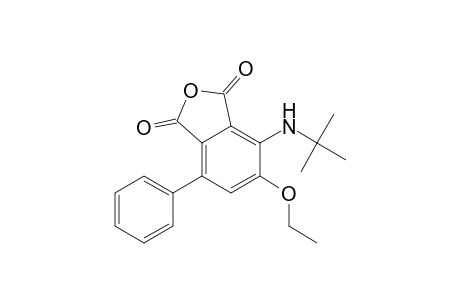 3-(tert-butylamino)-4-ethoxy-6-phenylphthalsaureanhydrid