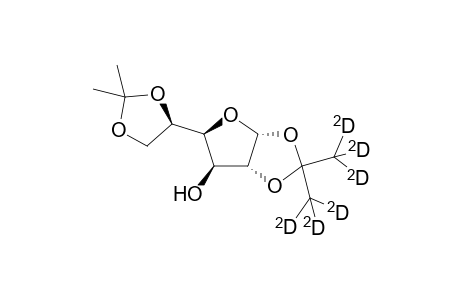1,2-O-isopropylidene-D6-5,6-do-isopropylidene-.alpha.-D-glucofurannose