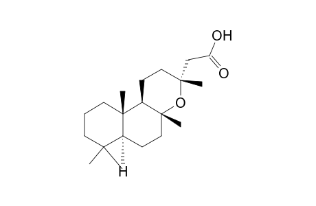 8.alpha.,13-epoxylabdan-15-oic acid
