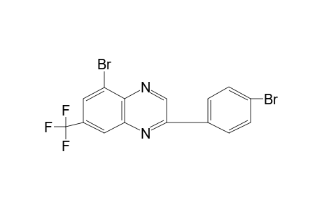 5-bromo-2-(p-bromophenyl)-7-(trifluoromethyl)quinoxaline